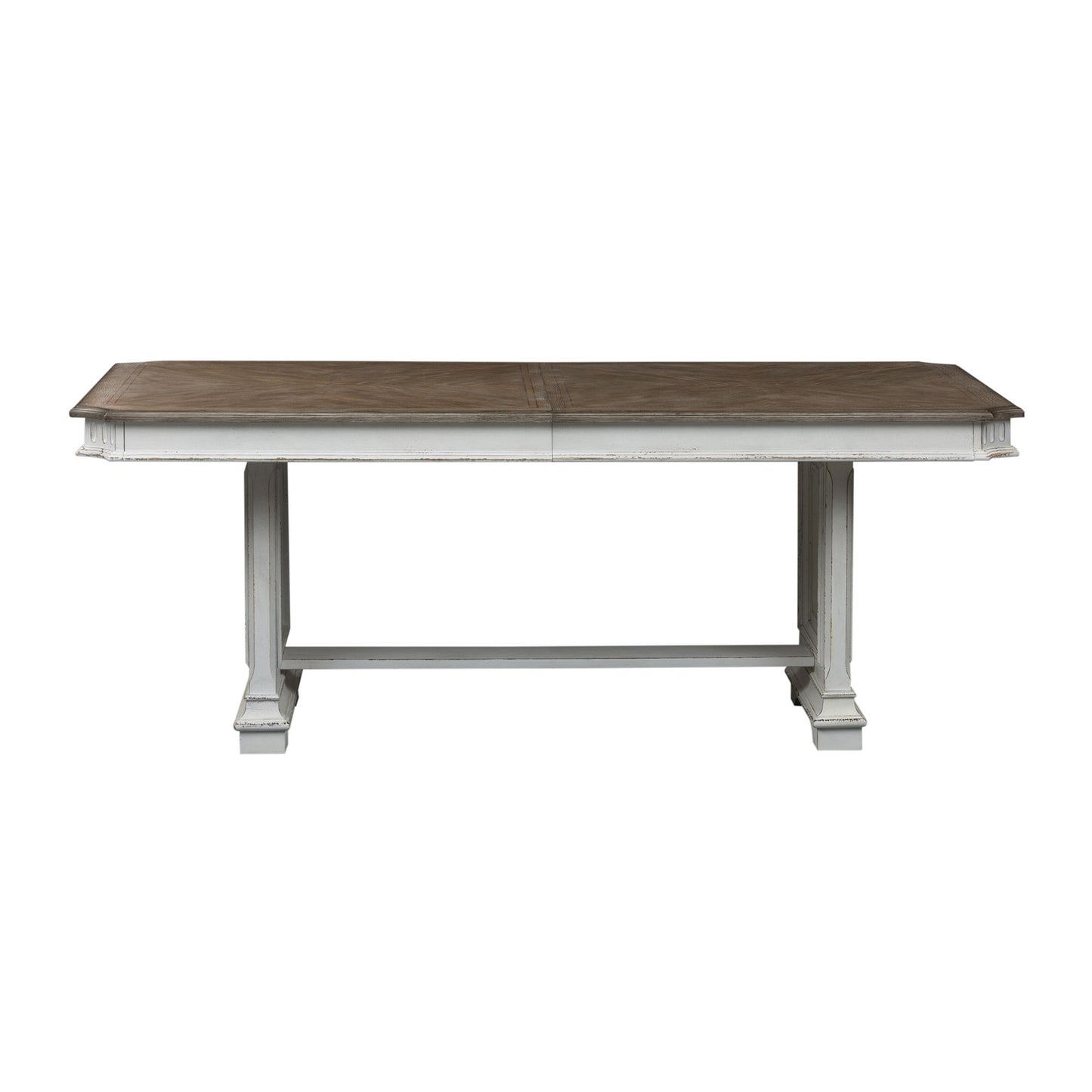 Abbey Park - Trestle Table - Antique White