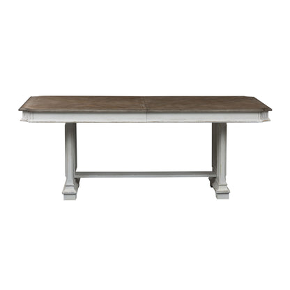 Abbey Park - Trestle Table - Antique White