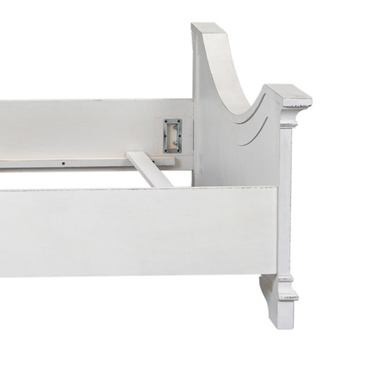 Magnolia Manor - King Panel Footboard - Antique White