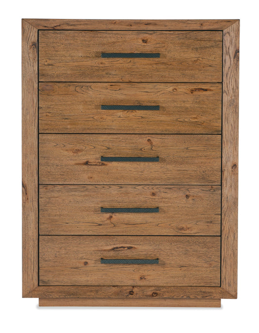 Big Sky - 55.25" 5-Drawer Chest - Light Brown