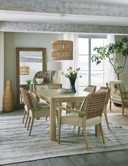 Surfrider - Woven Back Side Chair (Set of 2) - Beige / Light Brown