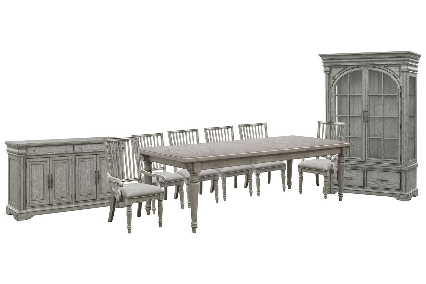Madison Ridge - Extendable Leg Dining Room Table Set