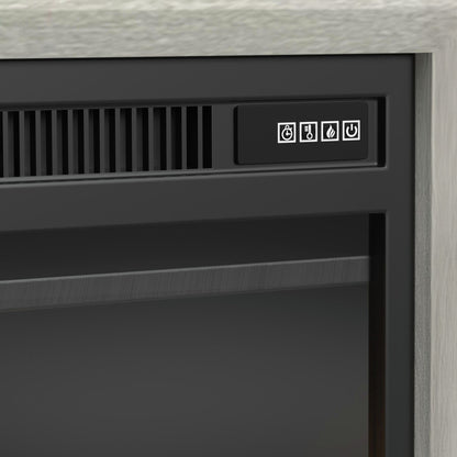 Westland - 4 Piece Entertainment Unit With 82" TV Console - Almond