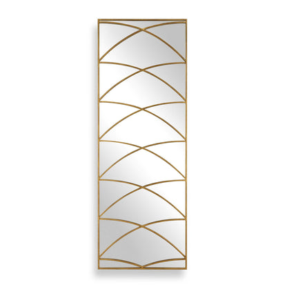 Crossed Up - Full Length Mirror - Gold