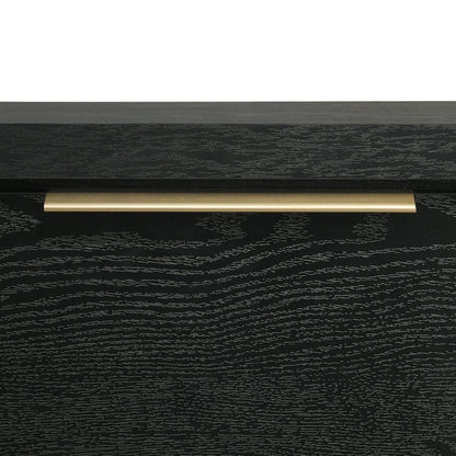 South Bend - Nightstand With USB - Black