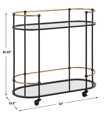 Andre - Iron Bar Cart