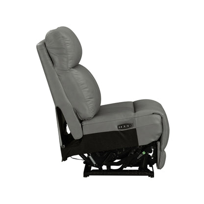 Camden - Armless Recliner P3 & ZW - Aline Light Gray