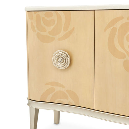 Camellia Field - Wood Sideboard