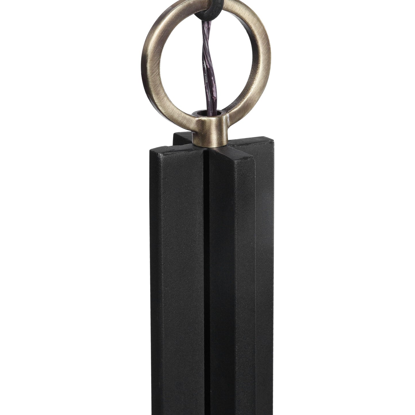 Jarsdel - 1 Light Industrial Mini Pendant - Black