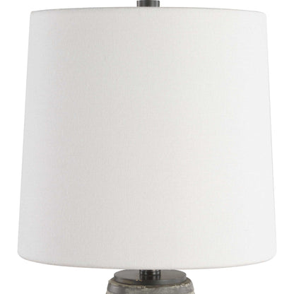 Wester - Ceramic Table Lamp - Brown,Gray