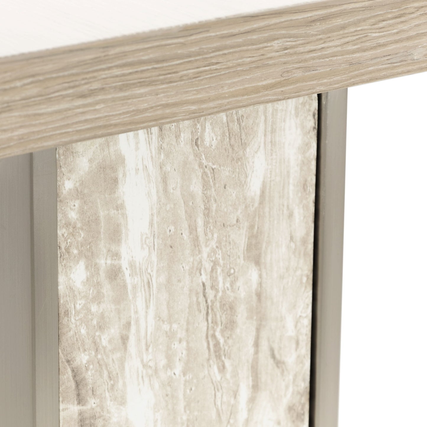 Lotus Bay - C-Shaped Accent Table - Sand