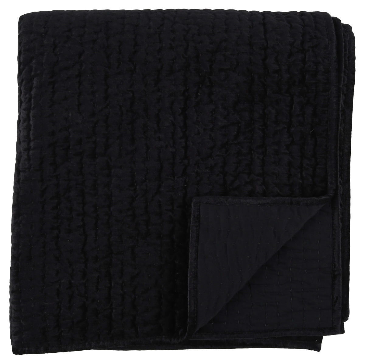 Bari - Velvet Sham - Onyx