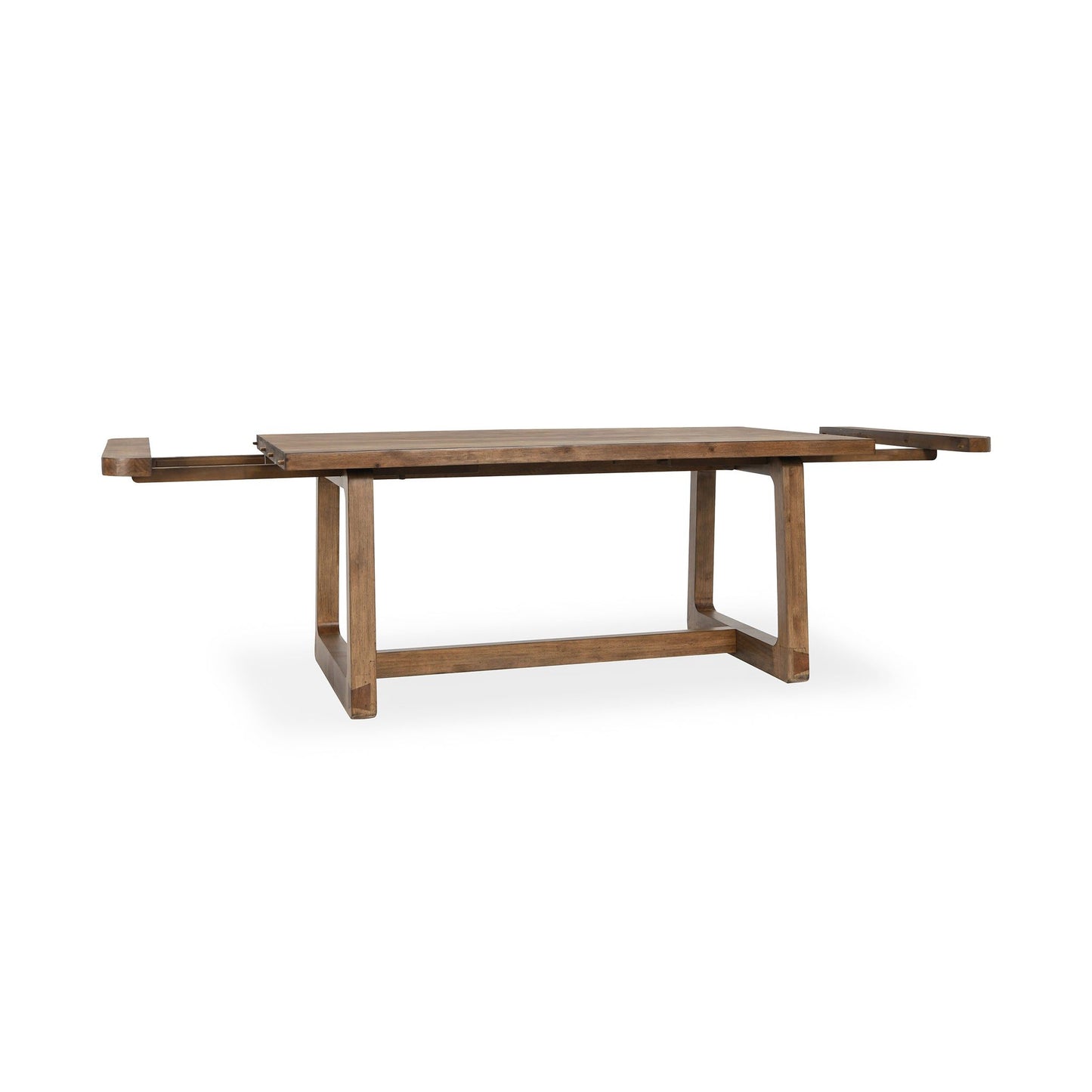 Lyra - Dining Table With Extensions - Smoke Brown