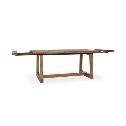Lyra - Dining Table With Extensions - Smoke Brown