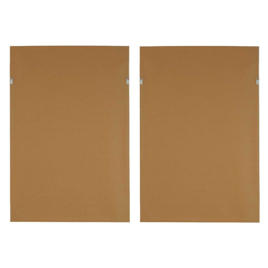 Velocity - Framed Abstract Prints (Set of 2) - Brown / Green / Red / White