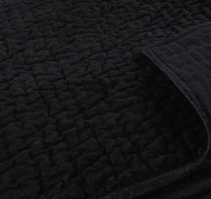 Bari - Velvet Sham - Onyx