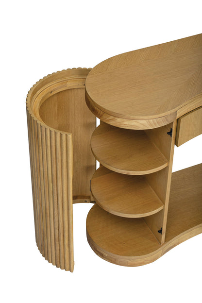 Sterling - Console Table - Wheated Oak