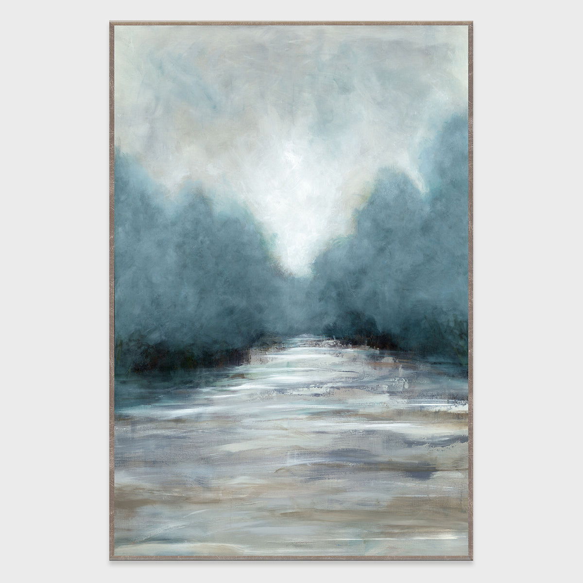 Crisp Morning - Painting Art by Buddy Whitlock