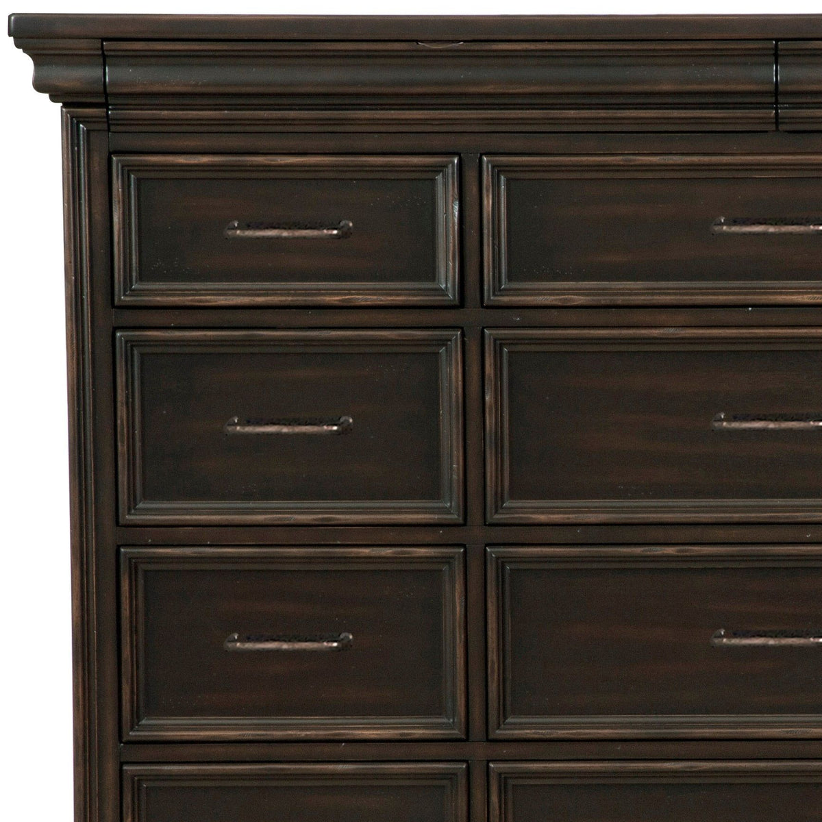 Caldwell - 17 Drawer Master Chest - Smoked Molasses