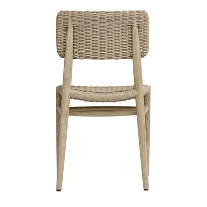 Kailua - Outdoor Wicker Dining Chair - Gray