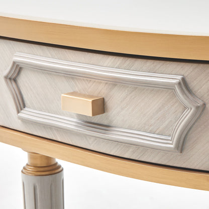 St. Charles - Console Table - Dove Gray