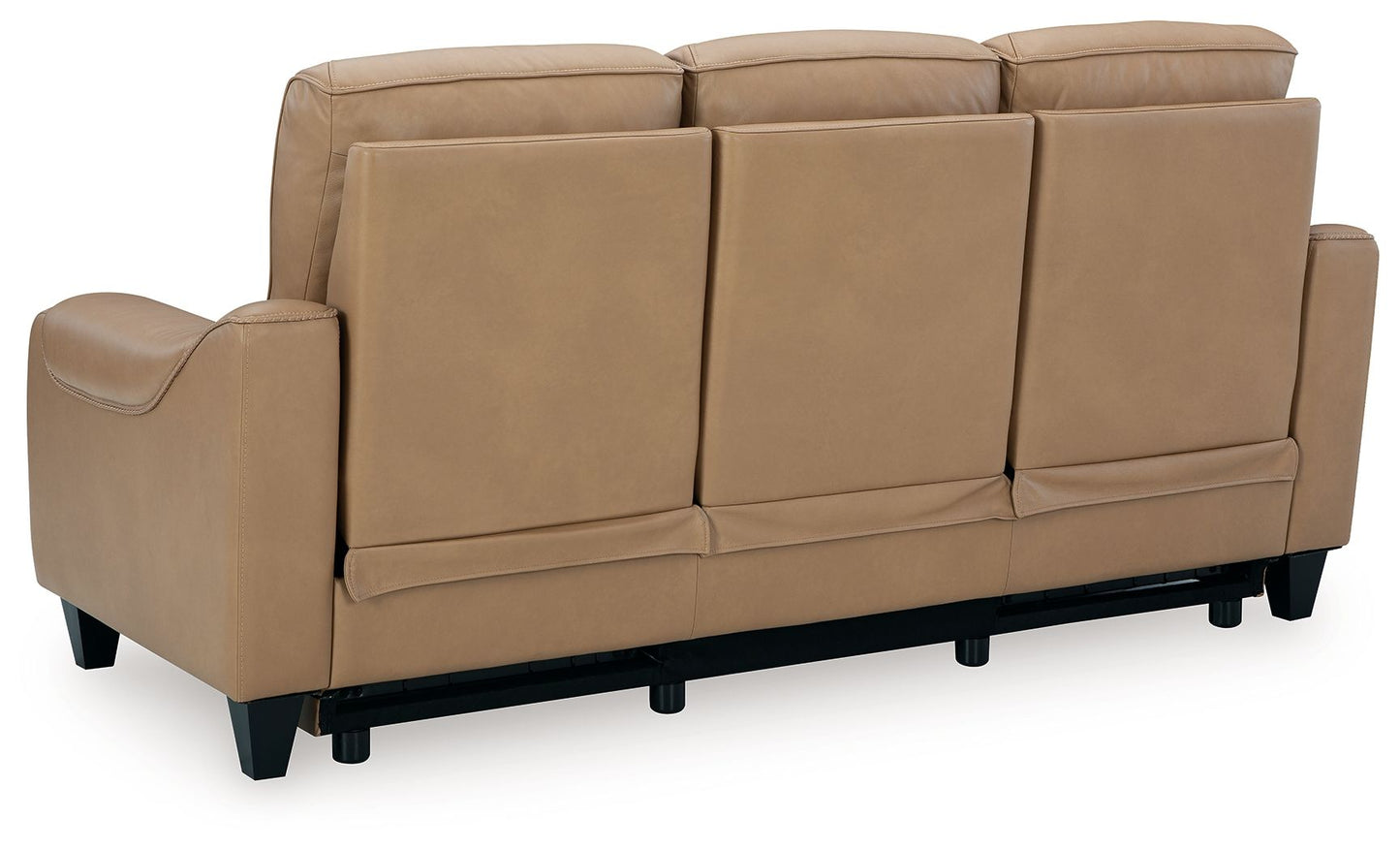 Mosswell - Power Reclining Sofa With Adj Headrest - Toffee
