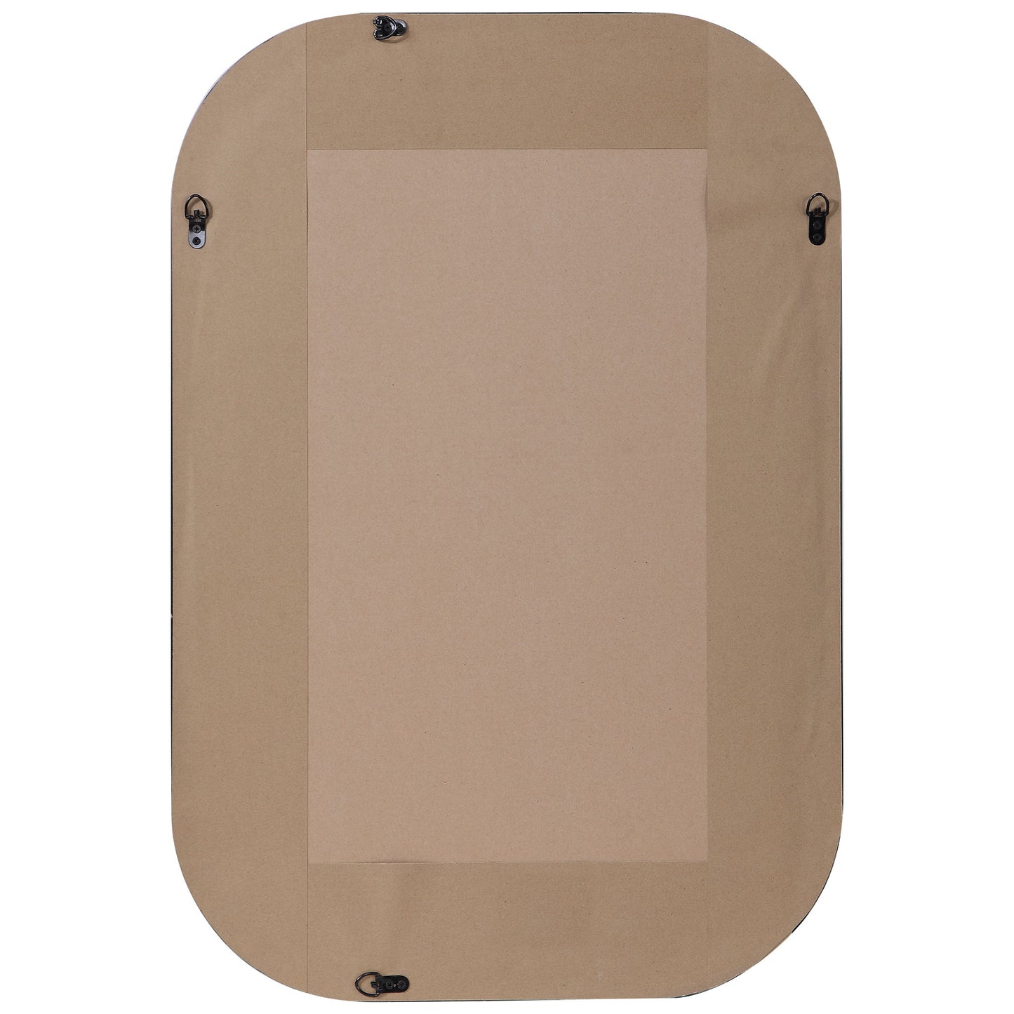 Sheldon - Mid-Century Mirror - Dark Brown