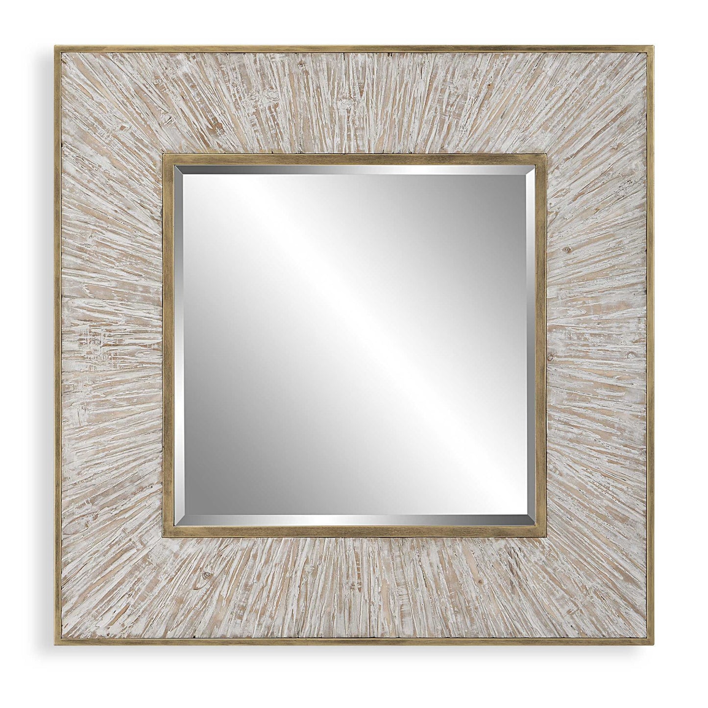 Wharton - Square Mirror - Gold