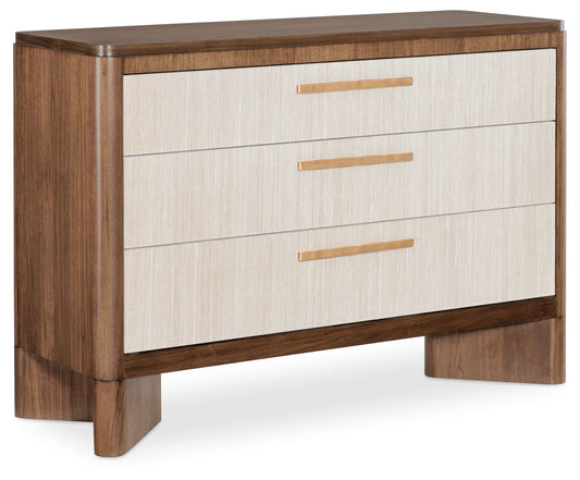 Eleana - Three Drawer Chest - Medium Wood