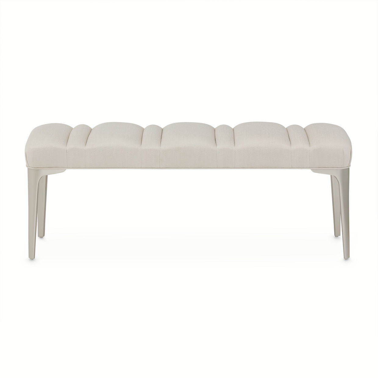Penthouse - Bed Bench - Frosted Linen / Ash Gray