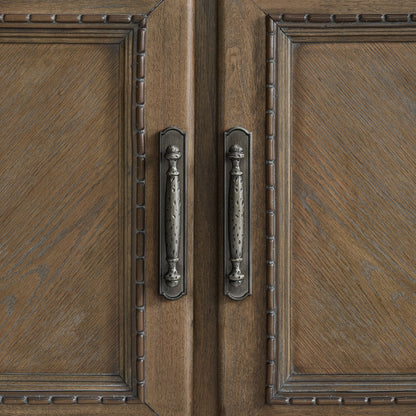 Madison Park - Server & Hutch With Led - Walnut