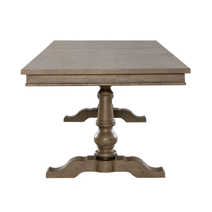 Americana Farmhouse - Trestle Table Top - Dusty Taupe