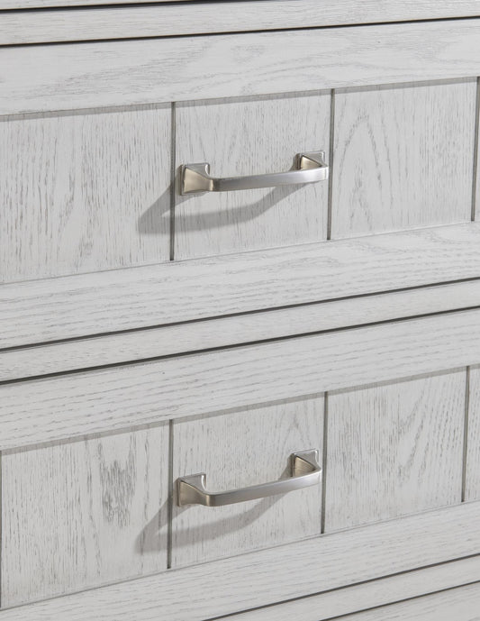 Preston - Five Drawer Chest - Bleached Linen