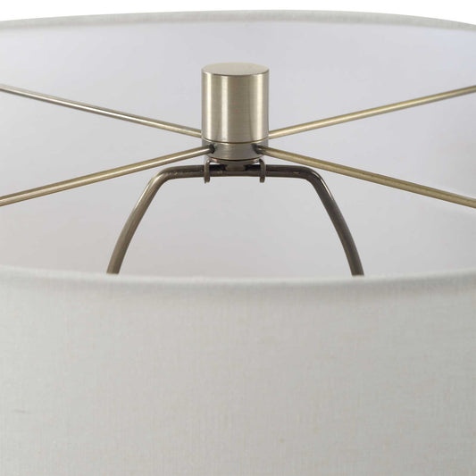 Laurel - Sage Ceramic Table Lamp - Green
