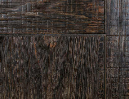 Blackburn - 4 Doors Console - Charred Brown