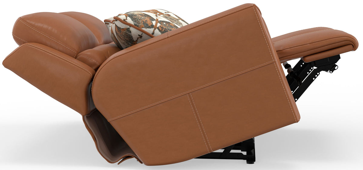 Arezzo - Power Headrest Power Reclining Loveseat With Zero Gravity/Extended Ottoman