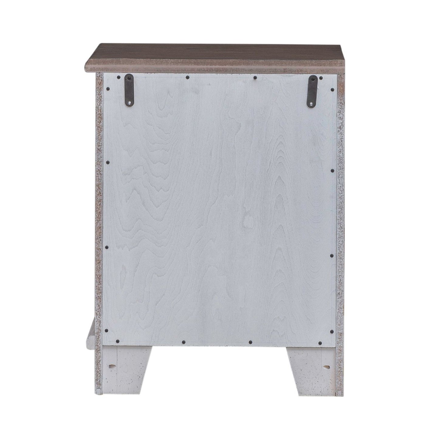 River Place - Right Pier Base - Riverstone White & Tobacco