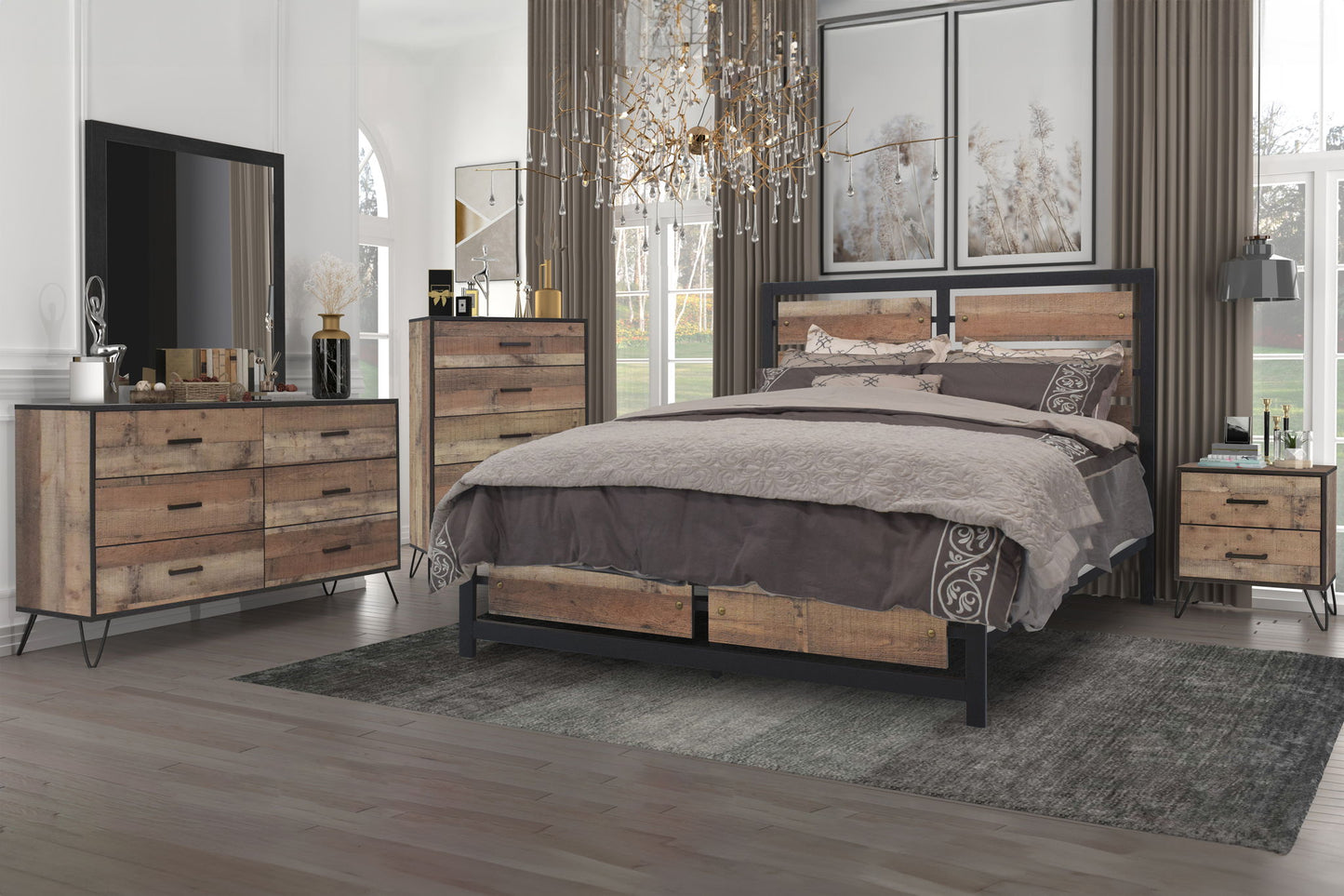 Elk River - Chest - Rustic
