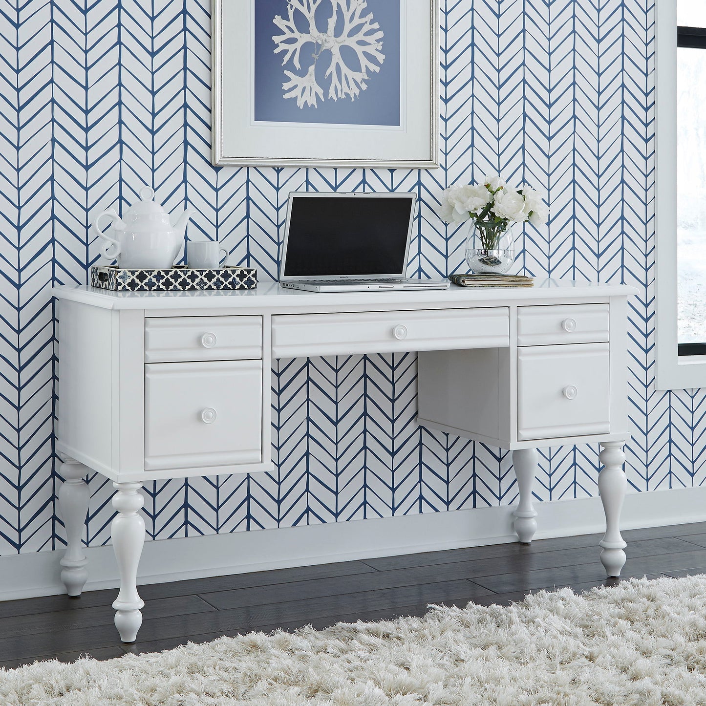 Summer House - 3 Piece Vanity Set - Oyster White