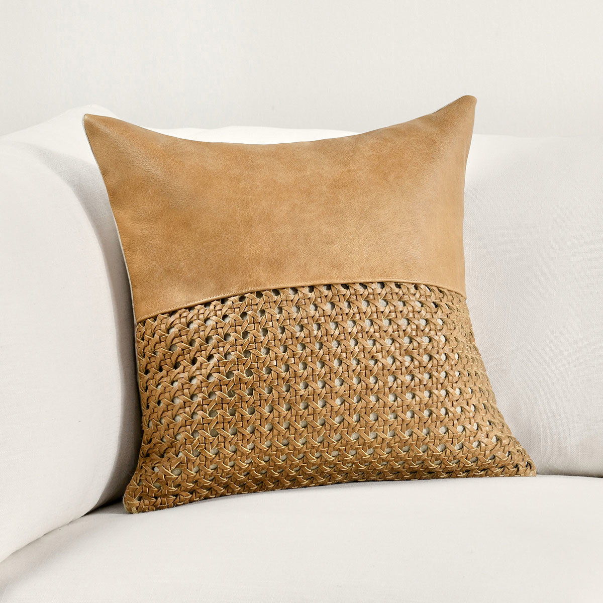 Toscano - Leather Pillow