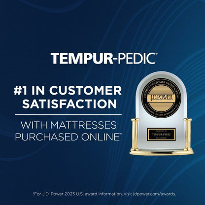 Tempur-Breeze - Tempur-ActiveBreeze Medium Hybrid Mattress With Ergo ProSmart Air Base