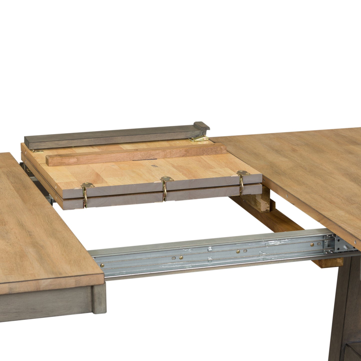 Lindsey Farm - Trestle Table Top - Gray & Sandstone