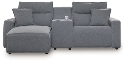 Modmax II - Reclining Sectional - Salt And Pepper