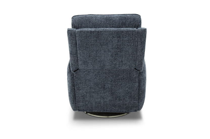 Maben - Triple Power Swivel Recliner With Headrest & Lumbar System