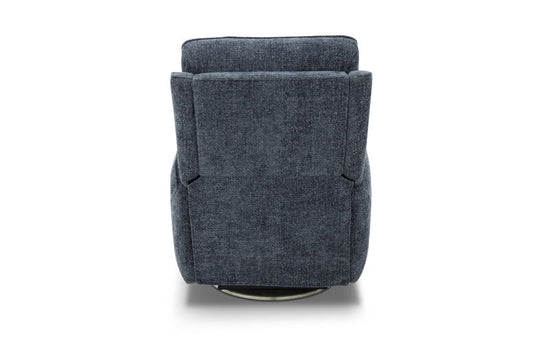 Maben - Triple Power Swivel Recliner With Headrest & Lumbar System