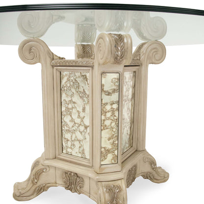 Platine de Royale - Round Dining Table - Champagne