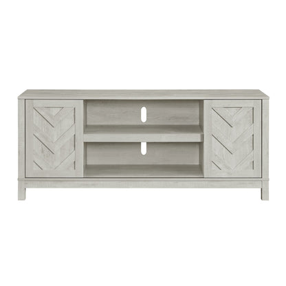 Eleanor - 70" TV Stand With Sliding Door - White