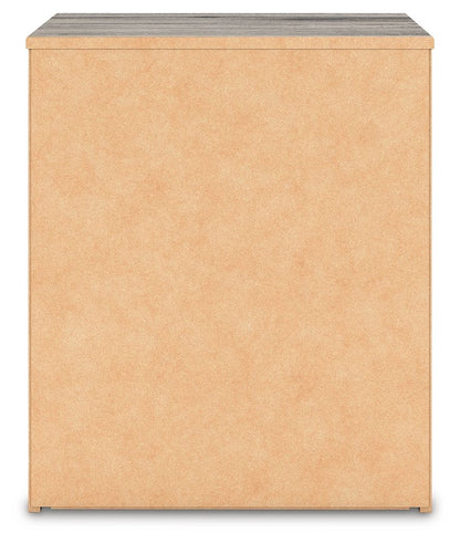 Elbrim - One Drawer Night Stand - Brown