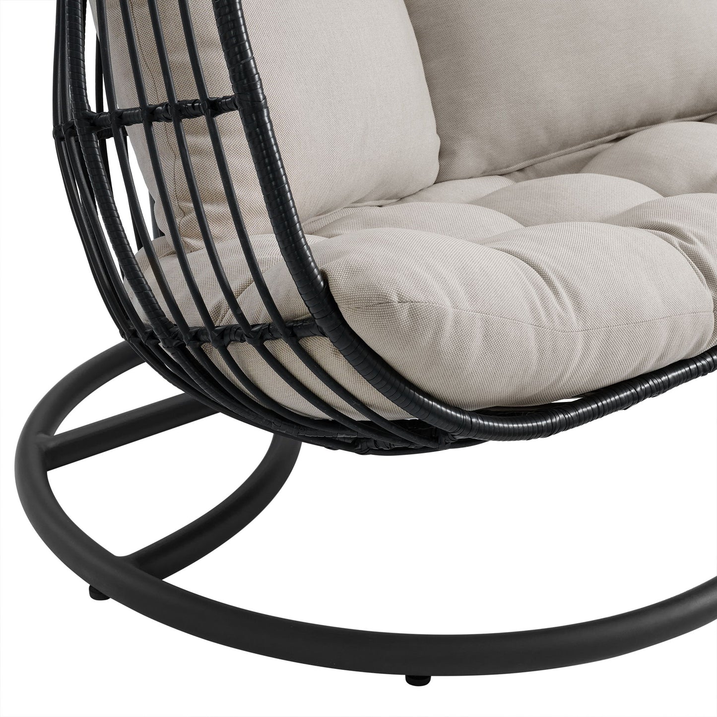 Playa - Double Swing Chair Complete - Dark Gray