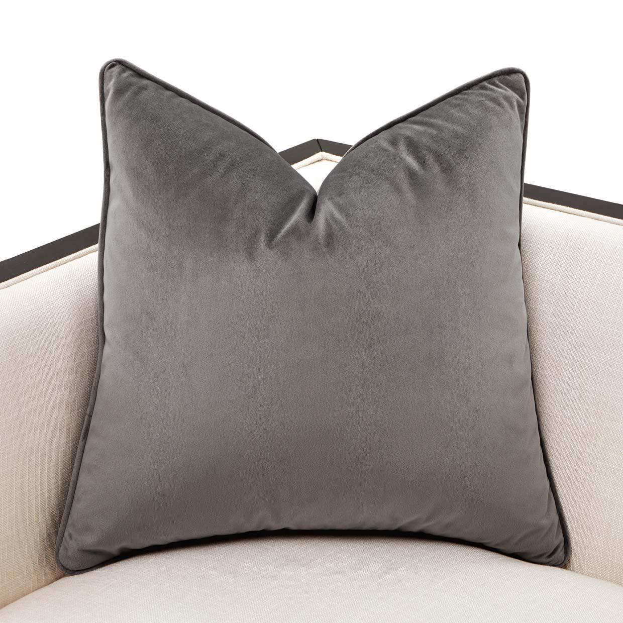 Belmont Place - Loveseat - Cream / Espresso